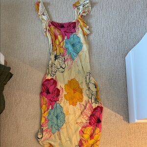 Anthropologie Multicolor Floral Dress